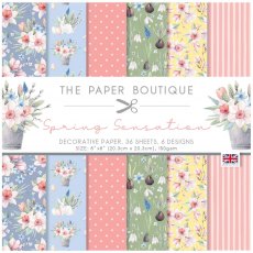 The Paper Boutique Spring Sensation Paper Pad | 8 x 8 inch
