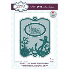 Sue Wilson Craft Dies Frames & Tags Collection You Are My Anchor Frame