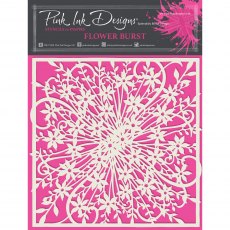 Pink Ink Designs Stencil Flower Burst | 7 x 7 inch