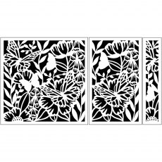 Creative Expressions Stencils By Jamie Rodgers Wings Of Wonder | Set of 3