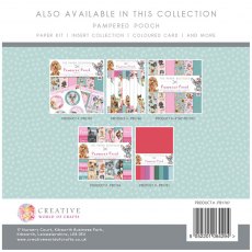 The Paper Boutique Pampered Pooch Paper Kit | 8 x 8 inch