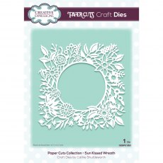 Creative Expressions Craft Dies Paper Cuts Collection Sun Kissed Wreath