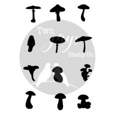 Two Jays Finger Stamps Toadstools | Set of 12