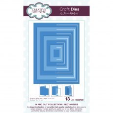 Creative Expressions Jamie Rodgers Craft Die In and Out Collection Rectangles