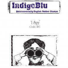 IndigoBlu A6 Rubber Mounted Stamp I-Spy