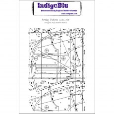 IndigoBlu A6 Rubber Mounted Stamp Sewing Pattern