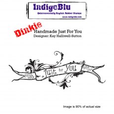 IndigoBlu A7 Rubber Mounted Stamp Dinkie Handmade Just For You