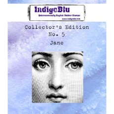 IndigoBlu A7 Rubber Mounted Stamp Collectors Edition No 5 - Jane