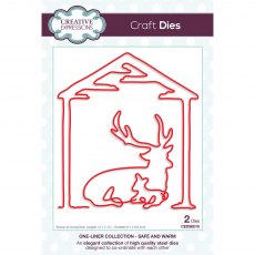 Creative Expressions Craft Dies One-Liner Collection Safe & Warm
