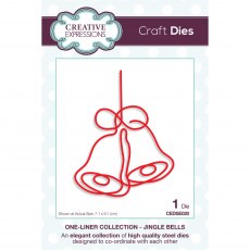 Creative Expressions Craft Dies One-Liner Collection Jingle Bells