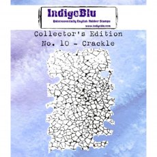 IndigoBlu A7 Rubber Mounted Stamp Collectors Edition No 10 - Crackle
