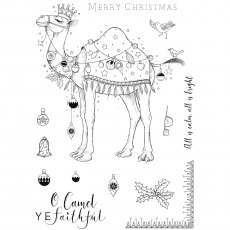 Pink Ink Designs Clear Stamp O Camel Ye Faithful | Set of 13