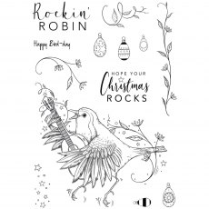 Pink Ink Designs Clear Stamp Rockin Robin | Set of 13