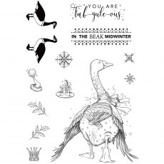 Pink Ink Designs Clear Stamp In The Beak Midwinter | Set of 13
