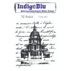 IndigoBlu A6 Rubber Mounted Stamp All Saints