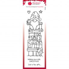 Woodware Clear Stamps Gnome Gifts | Set of 5