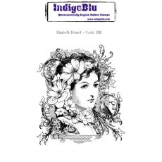 IndigoBlu A6 Rubber Mounted Stamp Elizabeth Bennet