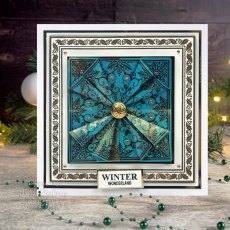 Creative Expressions Jamie Rodgers Clear Stamp Set Tea Bag Folding Winter Wonderland | Set of 12