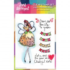 Jane Davenport Clear Stamp Figgy Pudding Fairy | Set of 4