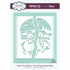 Creative Expressions Craft Dies Paper Cuts Double Edger Collection Two's Company | Set of 2