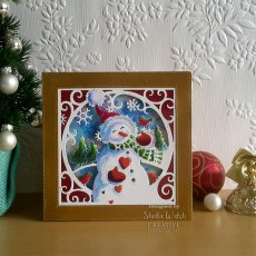 Creative Expressions Craft Dies Paper Cuts Collection Frosty Cheer Scene