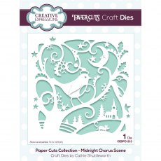 Creative Expressions Craft Dies Paper Cuts Collection Midnight Chorus Scene