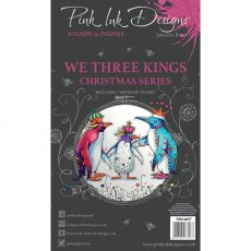 Pink Ink Designs Clear Stamp We Three Kings | Set of 7