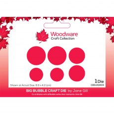 Woodware Craft Die Big Bubble