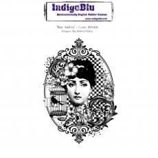 IndigoBlu A6 Rubber Mounted Stamp Miss Austen
