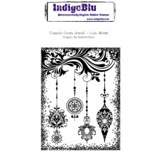 IndigoBlu A6 Rubber Mounted Stamp Connor’s Crown Jewels