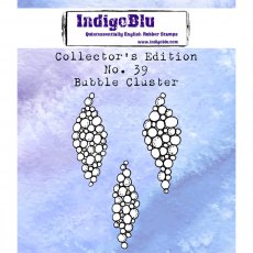 IndigoBlu A7 Rubber Mounted Stamp Collectors Edition No 39 - Bubble Cluster | Set of 3