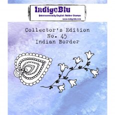 IndigoBlu A7 Rubber Mounted Stamp Collectors Edition No 45 - Indian Border | Set of 2