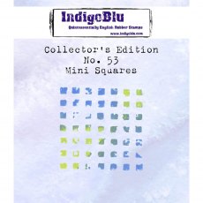 IndigoBlu A7 Rubber Mounted Stamp Collectors Edition No 53 - Mini Squares