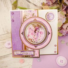 Hunkydory Diamond Sparkles Gemstones Gold Leaf Pinks & Purples | Pack of 72