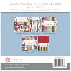 The Paper Boutique Festive Frolics Paper Kit | 8 x 8 inch