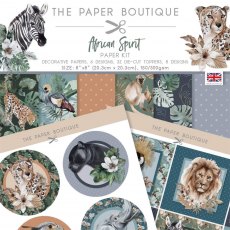 The Paper Boutique African Spirit 8 x 8 inch Paper Kit | 36 sheets