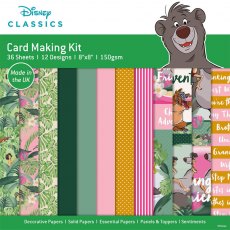 Disney The Jungle Book 8 x 8 inch Card Making Pad | 30 sheets