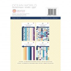 The Paper Tree Ocean World Backing Papers | A4