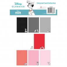 Disney 101 Dalmatians A4 Coloured Card Pack | 24 sheets