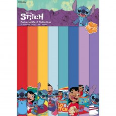 Disney Stitch Coloured Card Pack | A4