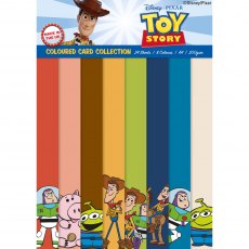 Disney Toy Story Coloured Card Pack | A4