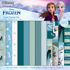 Disney Frozen Christmas Card Making Pad | 8 x 8 inch