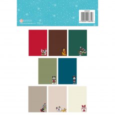 Disney Mickey and Friends Christmas Coloured Card Pack | A4