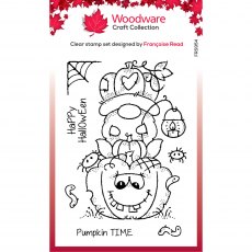 Woodware Clear Stamps Pumpkin Gnome | Set of 7