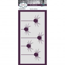 Creative Expressions Stencils By Andy Skinner Spooky Spiders | DL