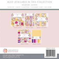 The Paper Boutique Meadow Charm Paper Pad | 8 x 8 inch