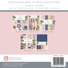 The Paper Boutique Summer Garden 8 x 8 inch Paper Pad | 36 sheets