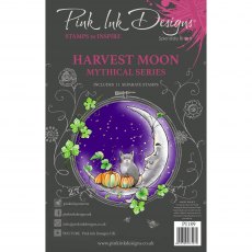 Pink Ink Designs Clear Stamp Harvest Moon | Set of 11