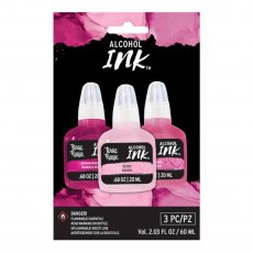 Brea Reese Alcohol Ink Set Blush/Rose/Medium Magenta | Set of 3