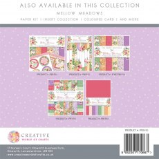 The Paper Boutique Mellow Meadows 8 x 8 inch Paper Pad | 36 sheets
